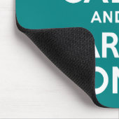 Tapis De Souris Turquoise Calme et marche (Coin)