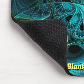 Tapis De Souris Turquoise Électrique (Coin)