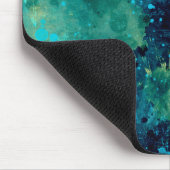 Tapis De Souris Turquoise et Yellow (Coin)