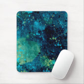 Tapis De Souris Turquoise et Yellow (Avec souris)