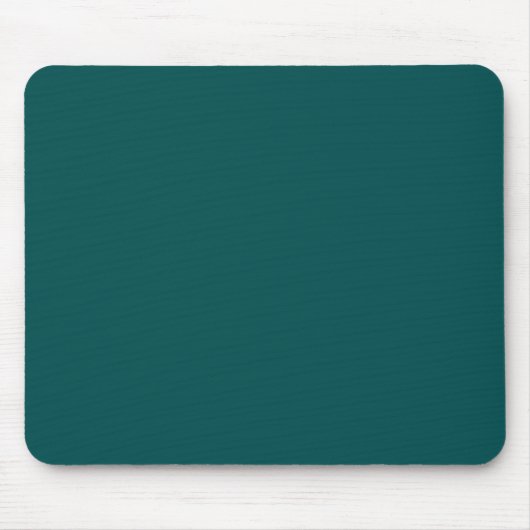Tapis De Souris Turquoise foncé (couleur solide) (Devant)