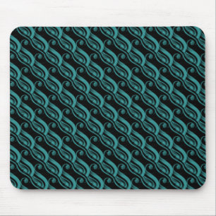 Tapis De Souris Turquoise foncé sans effort charme Mousepad