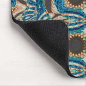 Tapis De Souris Turquoise Gold Sun Southwestern Art (Coin)