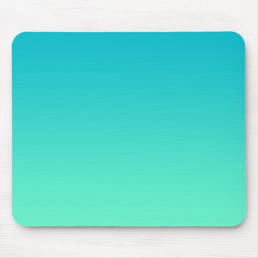 Tapis De Souris "Turquoise Ombre" (Devant)