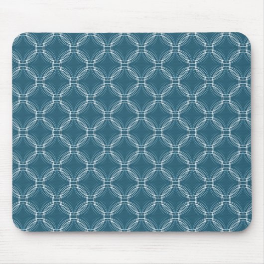 Tapis De Souris Turquoise Uptown Elegance Mousepad (Devant)