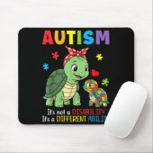 Tapis De Souris Turtle mère prise de conscience de l'autisme Capac (Avec souris)