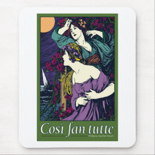 Tapis De Souris Tutte de fan de Così, opéra