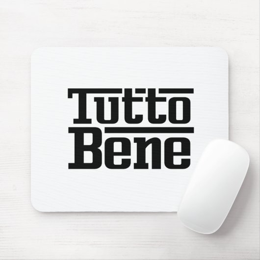 Tapis De Souris Tutto Bene (Avec souris)
