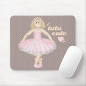 Tapis De Souris Tutu Cute (Blonde) - Mousepad (Avec souris)