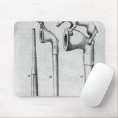 Tapis De Souris Tuyaux de tabagisme (Avec souris)