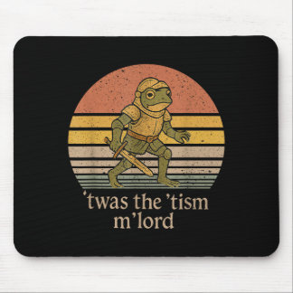 Tapis De Souris Twas The Tism M Lord Frog Knight - Autism Awarenes