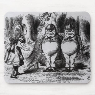 Tapis De Souris Tweedledum et Tweedledee