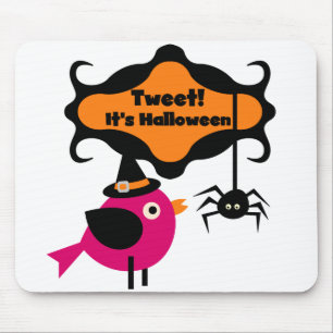 Tapis De Souris Tweet T-shirts et cadeaux Halloween