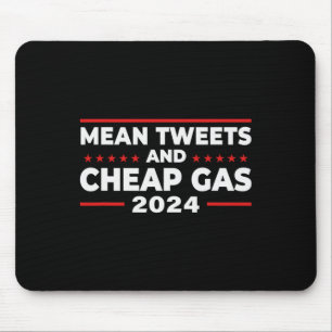 Tapis De Souris Tweets Et Gaz Bon Marché Drôle Donald Trump 2024 E