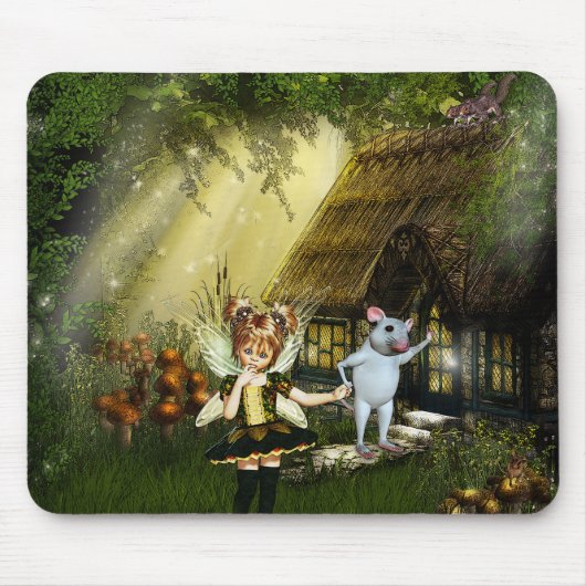 Tapis De Souris Twilight Fairy Haven (Devant)