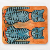 Tapis De Souris Twins de Louis Wain (Devant)
