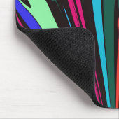 Tapis De Souris Twirl coloré Abstrait / Pinched / (Coin)