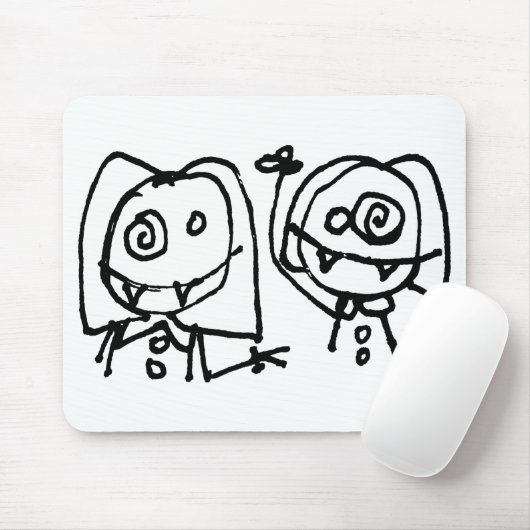 Tapis De Souris Twitarded dirige juste Mousepad (Avec souris)