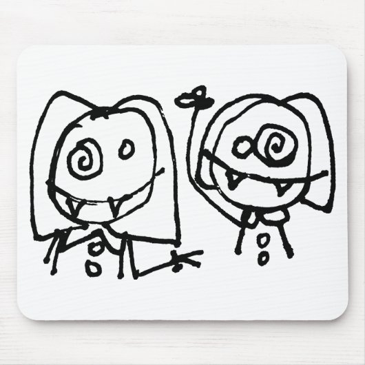 Tapis De Souris Twitarded dirige juste Mousepad (Devant)