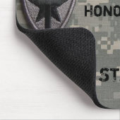 Tapis De Souris TXSG HOOAH ! , Honneur, fierté, devoir, - mousepad (Coin)