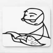 Tapis De Souris Type de journal (Devant)