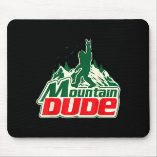 Tapis De Souris Type de montagne randonnée drôle graphique de mont