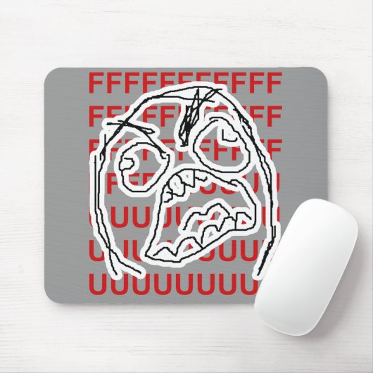 Tapis De Souris Type de rage (Avec souris)