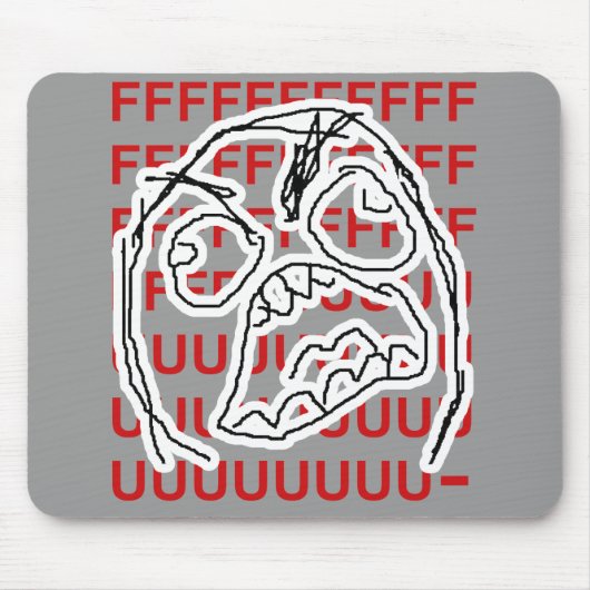 Tapis De Souris Type de rage (Devant)