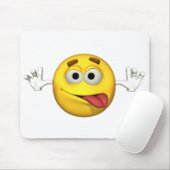Tapis De Souris Type d'émotion - langue Mousepad (Avec souris)