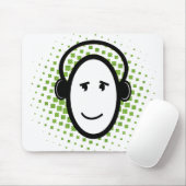 Tapis De Souris Type heureux du DJ (Avec souris)