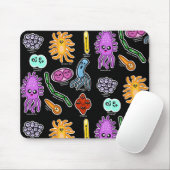 Tapis De Souris Types de bactéries (Avec souris)
