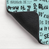 Tapis De Souris Typographie de fabrication (Coin)