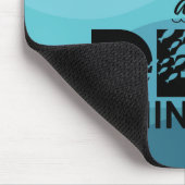 Tapis De Souris Typographie du biologiste marin (Coin)