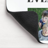 Tapis De Souris Typographie moderne Meilleur Papa Jamais Enfants P (Coin)