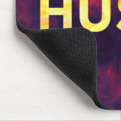 Tapis De Souris Typographie moderne Mousepad d'aquarelle de hâte (Coin)