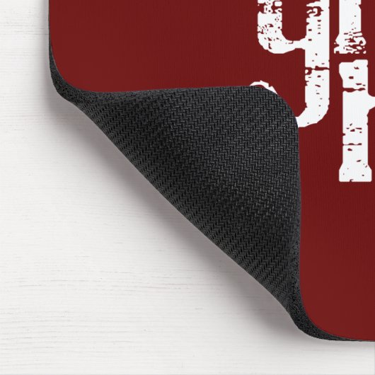 Tapis De Souris Typographie Mousepad (Coin)