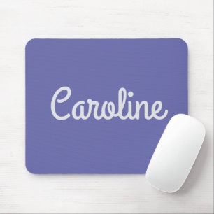 Tapis De Souris Typographie simple de script mignon Personnalisé v