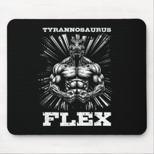 Tapis De Souris Tyrannosaurus Flex Force Gym Funny Bodybuilding