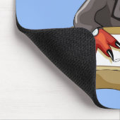 Tapis De Souris Tyrannosaurus Rex Boss Assis À Un Bureau. 2 (Coin)