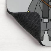 Tapis De Souris Tyrannosaurus Rex Habillé Comme Terminator. (Coin)