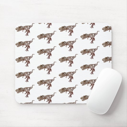 Tapis De Souris Tyrannosaurus－Trival-style design マウスパッド (Avec souris)