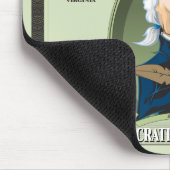 Tapis De Souris U.S. Les Présidents Mousepad : #3 Thomas Jefferson (Coin)