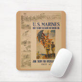 Tapis De Souris U.S. Marines : 1913 - Mousepad #1 (Avec souris)