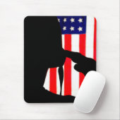 Tapis De Souris U.S. Silhouette Mousepad de soldat (Avec souris)