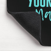 Tapis De Souris Ual Ault Awareness 2025 Ruban Turquoise Votre Voix (Coin)