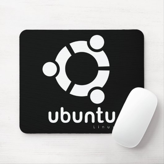 Tapis De Souris Ubuntu Linux Open Source (Avec souris)