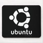Tapis De Souris Ubuntu Linux Open Source (Devant)