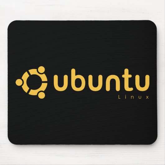 Tapis De Souris Ubuntu Linux Open Source (Devant)