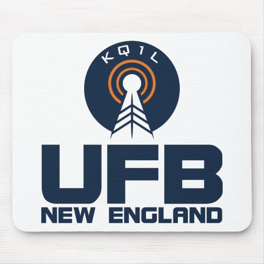 Tapis de souris UFB Nouvelle-Angleterre (Devant)