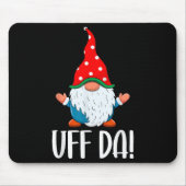Tapis De Souris Uff Da Swediomte Gnome Christmas (Devant)